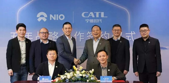 CATL và NIO thiết lập quan hệ đối tác chiến lược toàn cầu