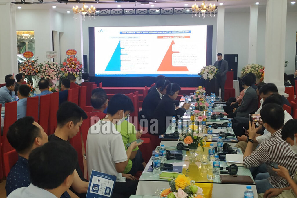 Khu công nghiệp Lương Sơn phát triển năng lượng điện mặt trời mái nhà